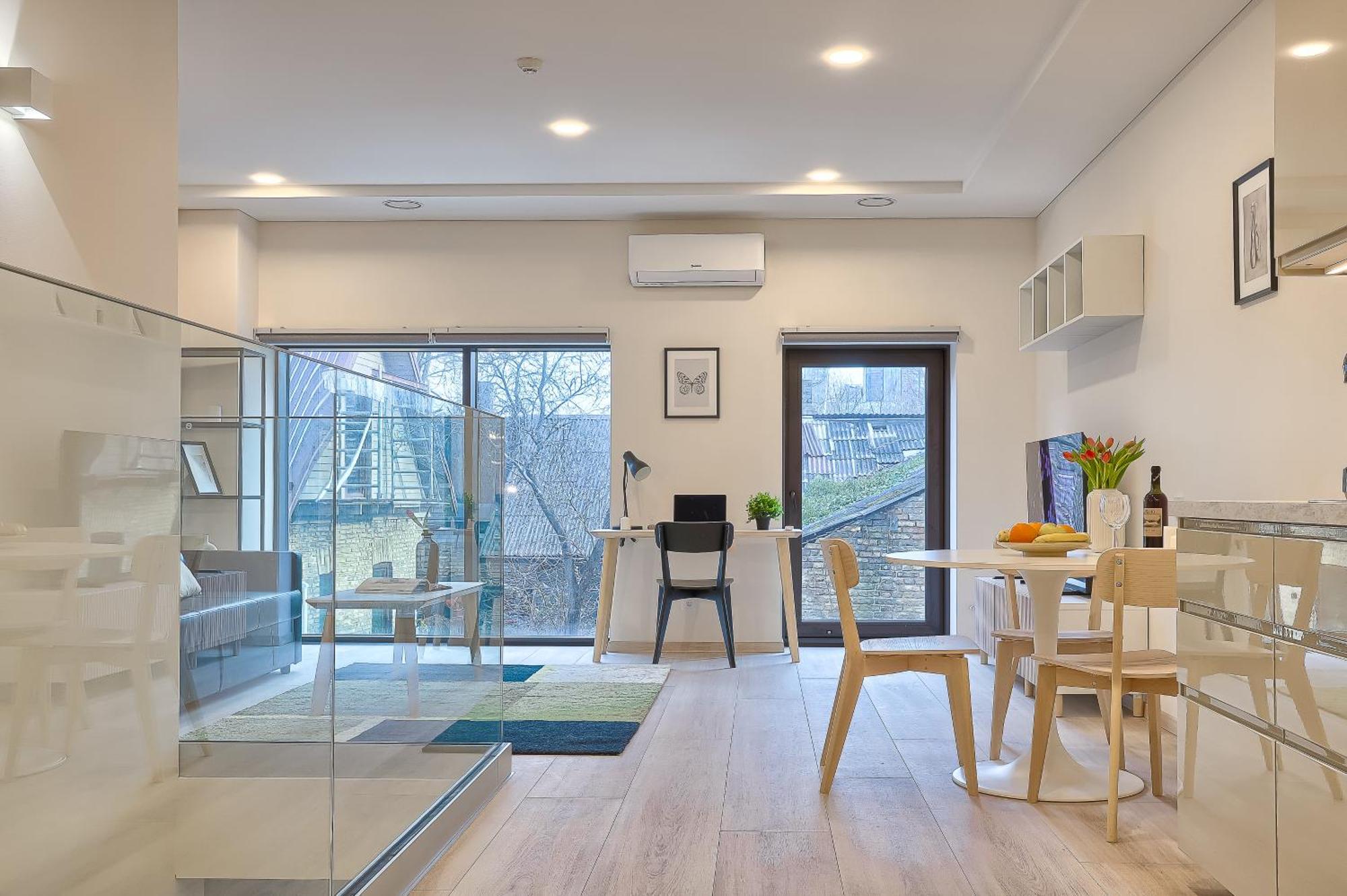 Business-Class Apartments 2 X Free Parking X Self Check In 24X7 วิลนีอุส ภายนอก รูปภาพ